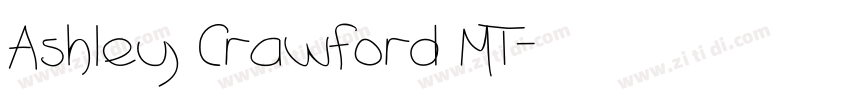 Ashley Crawford MT字体转换